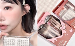 필리밀리 디어모카 에디션! 미니메이크업 브러시 키트 + 07 퓨어데일리 속눈썹