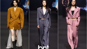 '한나신 컬렉션이 전개하는 오버사이즈의 낭만'