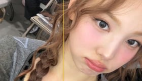 요즘 메이크업 유행? ‘미지근톤 토끼혀립!’ 