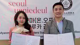 엔젤루카, 미얀마 K뷰티 플랫폼사 서울언니들과 MOU 체결