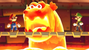 New Super Mario Bros. U - All Castle Bosses (2 Player)