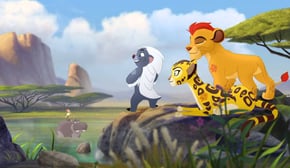 Here Comes the Lion Guard Music Video | The Lion Guard | Disney Junior
