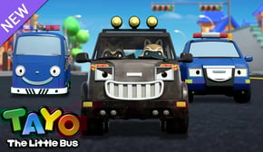 El Carro Policía Arresta al Carro Malo | Canción del Equipo de Rescate para Niños | Tayo Español