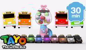 Lagu Anak-anak Terbaik🎵 | Strong Didalam Telur Kejutan | Lagu Warna Pelangi🌈 | Tayo Bus Kecil