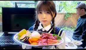 バーベキューでクラス全員分の肉を落としてしまいました…【寸劇】