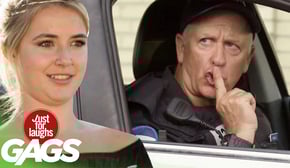 Drunk Cop Tries To Fool His Breathalyzer