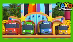 ちびっこバス タヨ l はたらくくるま l 5シリーズ オープニングテーマソング l Tayo Japanese