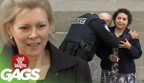 Desperate and Brokenhearted Cop Prank