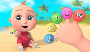 手指家族 🖐️ Finger Family 👶  | 經典熱門兒歌 | 動畫 |  PukaCoco - 兒歌與童謠 Kids Song & Nursery Rhymes