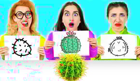 DRAW AND EAT CHALLENGE #2 | Prank Wars by Multi DO Challenge