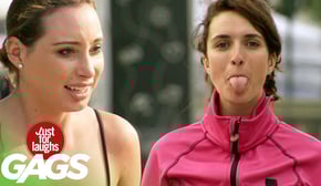 Girl Tongue Gets Caught In Zipper