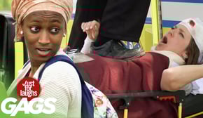 Paramedic Stomps On Injured Woman