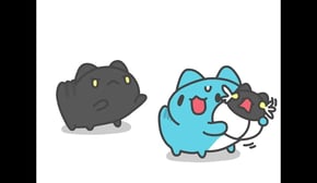 [BugCat-Capoo] Baby black bugcat