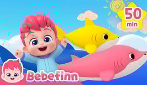Baby Shark Doo Doo Doo | Baby Car, Morning Song +more | Bebefinn Best Kids Songs and Nursery Rhymes