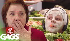 Stranger Gets Hit In The Face With Plank Of Wood, Massage Prank, Awkward FACIAL Prank