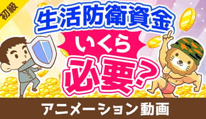 生活防衛資金はいくら貯めれば良いか？【お金の勉強 初級編】：（アニメ動画）第419回
