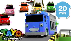 Warna Tayo Ubah Kompilasi Lagu | Belajar Warna untuk Anak | Tayo Bahasa Indonesia