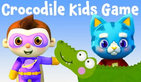 Captain Adventure Game | Crocodile Hiding on Adventure Kids Island | Just For Kids Official Channel