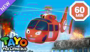 Brave Helicopter Air's work-day | Vehicles Cartoon for Kids | Tayo Episodes | Tayo the Little Bus
