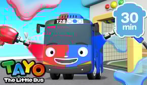 Permainan Warna-Warni🌈 Belajar Warna dalam Bahasa Inggris | Tayo Indonesia