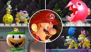 New Super Bowser Wii - All Bosses (No Damage)