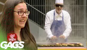 Blind Man Gets Burned Trying To Cook Hot Dogs