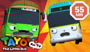 ¿Quiénes son los coches más inteligentes de todos? | Caricatura para niños | Tayo Español