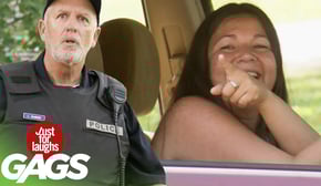 Cop Plays Hide & Seek Instead Of Giving Out Tickets