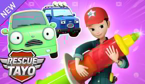 ブルーレスキューチーム, 注射は怖いです!💉 l 子供向けアニメ l 🚨レスキュータヨアニメ l 病院ごっこ l ちびっこバス タヨ