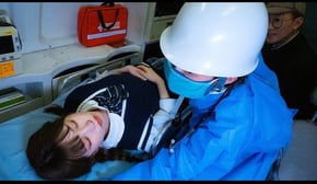 どみちゃんが救急車で運ばれました、、、、、、、、、、【寸劇】