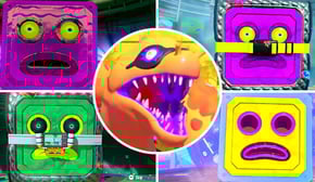 Splatoon Series - All Octostomp Bosses