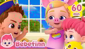 Guess Animal Sounds and More Songs Compilation | Bebefinn Best Kids Songs and Nursery Rhymes