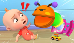 勇敢的小警察 | Police VS Hungry Worm | 經典熱門兒歌 | 童謠 | PukaCoco - 兒歌與童謠 Kids Song