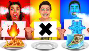 HOT, COLD or NOTHING CHALLENGE by Multi DO