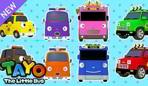 Tim Penyelamat Biru Lagu Warna🚨 | RESCUE TAYO | Lagu Warna | Tayo Indonesia