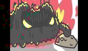 [BugCat-Capoo] Baby black bugcat fell