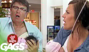 Breastfeeding In Public | Best Of Just For Laughs Gags