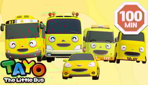 Episodios Tayo | 💛Compilación de vehículos Amarillos💛 | dibujo animado para niños | Tayo Español