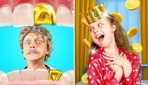 入院中の金持ちVS貧乏人の面白い瞬間！ *素晴らしいガジェット*