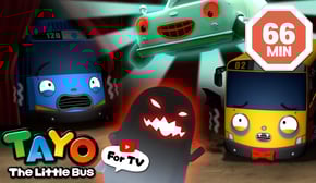 ¿Es el Monstruo de la Sombra? | Dibujos animados para niños | Tayo El Pequeño Autobús