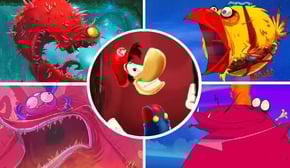 Rayman Origins - All Bosses