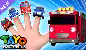 The Car Finger Family | Red Cars VS Blue Cars | Tayo Rescue Team Song | Tayo the Little Bus