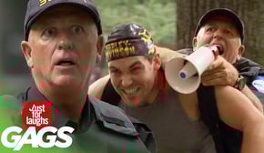 Instant Cop Prank - Just For Laughs Gags