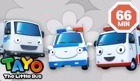 Episodios Tayo | 🤍Compilación de vehículos Blancos🤍 | dibujo animado para niños | Tayo Español