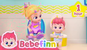 Yes, Yes, Potty Party! for 1hour 💩 | Bebefinn Compilation | Nursery Rhymes & Kids Songs