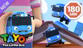 A Mysterious Day of the Little Buses🤔 | Tiny Tayo | Cartoon for Kids | Tayo English Episodes