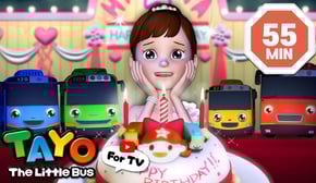 Los Pequeños Autobuses y la Mágica Amistad del Mago | Dibujos animados para niños | Tayo Español