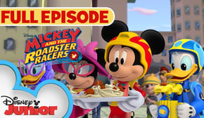 Race for the Rigatoni Ribbon! | S1 E3 | Full Episode | Mickey Mouse Roadster Racers | @disneyjunior