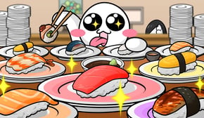 회전초밥 먹방 만화