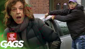 Fingers Smashed By Car Door, Hitchhiker Just Married, Delivery Boy Prank